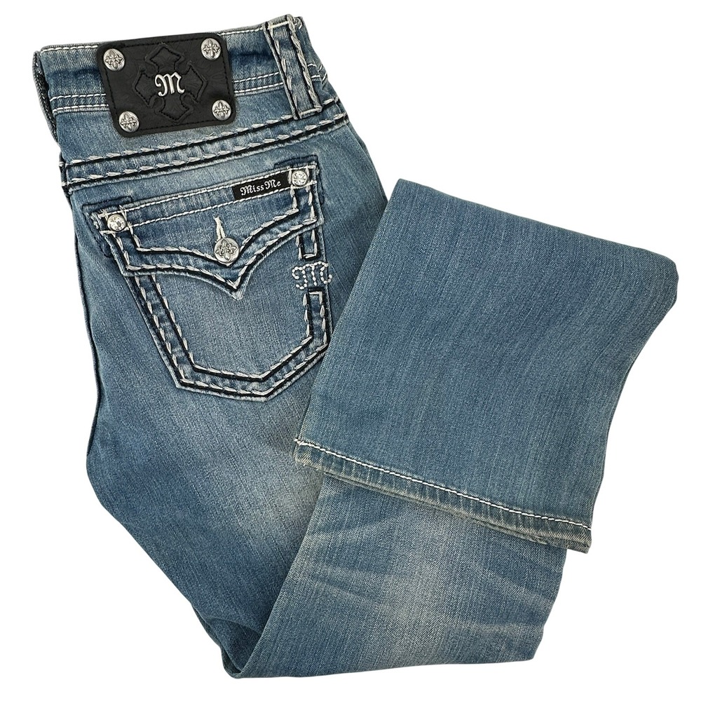 Miss Me Women's Blue Boot Cut Jeans